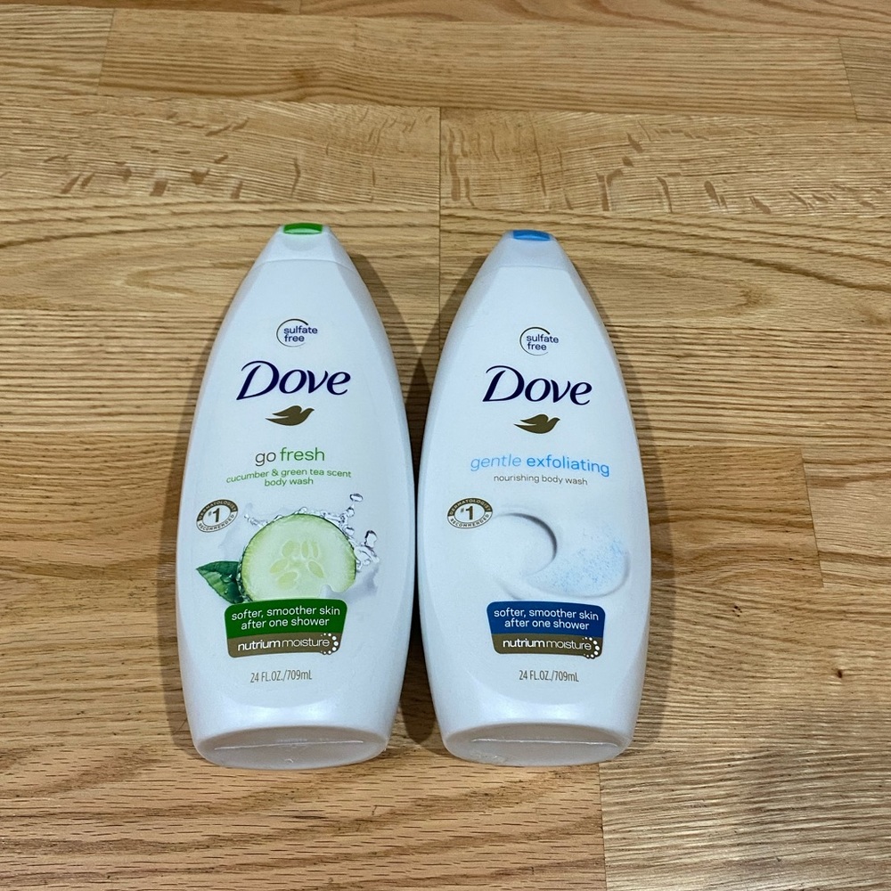 Dove body wash